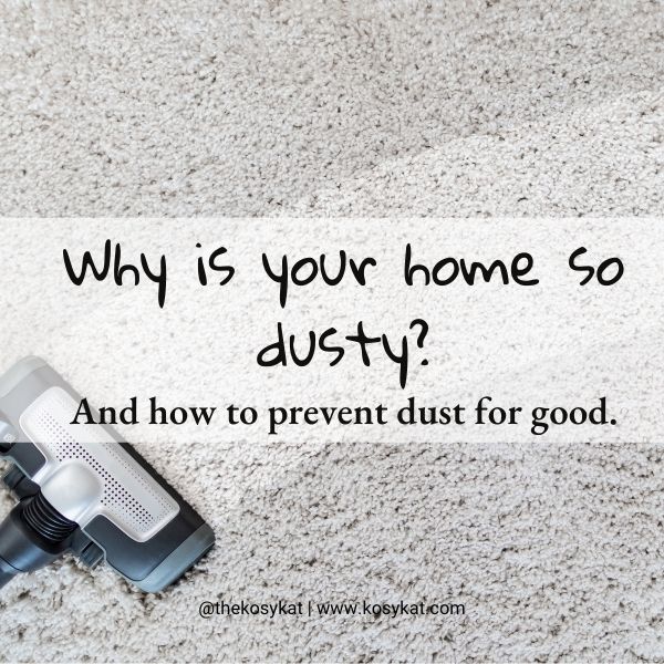 how to prevent dust at home